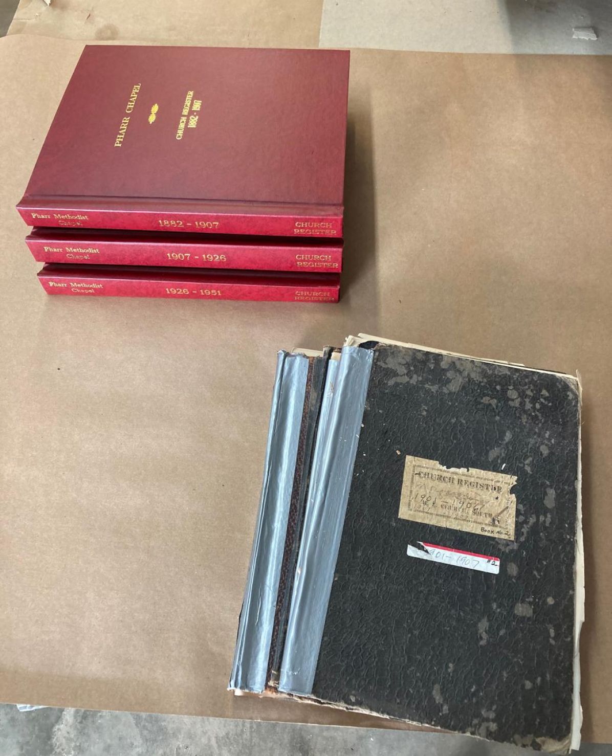 Conveyance records before Indestructo binding, Red River Parish