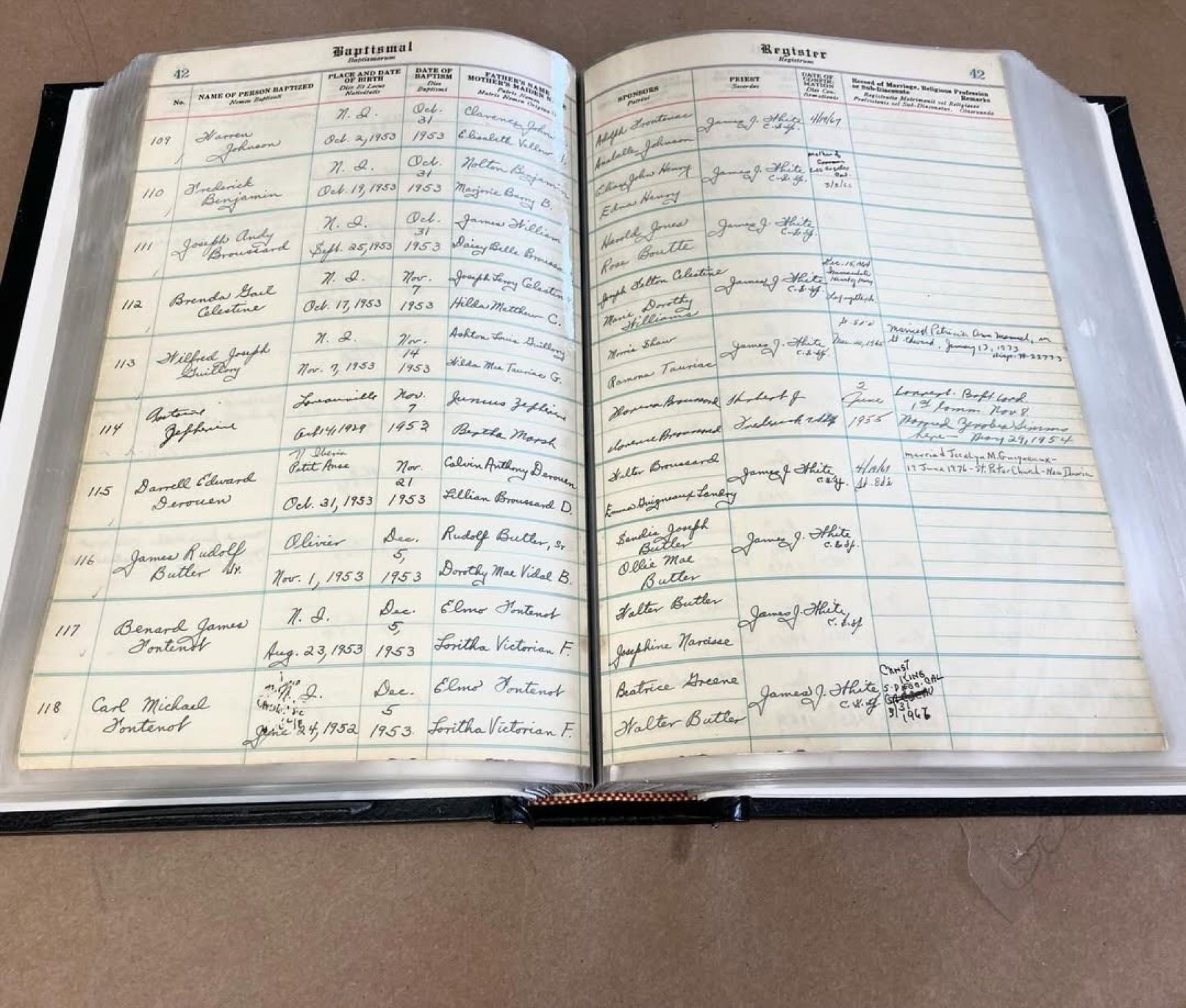 Documents after restoration lamination